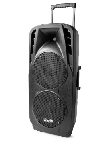 SPX-PA9210 SISTEMA PORTATIL DE SONIDO ABS 2X10"