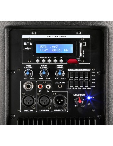 SPX-PA9210 SISTEMA PORTATIL DE SONIDO ABS 2X10"