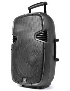 SPJ-PA915 BAFLE MOVIL ACTIVO ABS 15" 2 MICROS UHF/USB/MP3 2