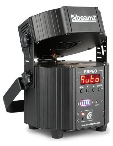 BBP60 CONJUNTO FOCOS, 6PCS EN FLIGHTCASE CON CARGADOR