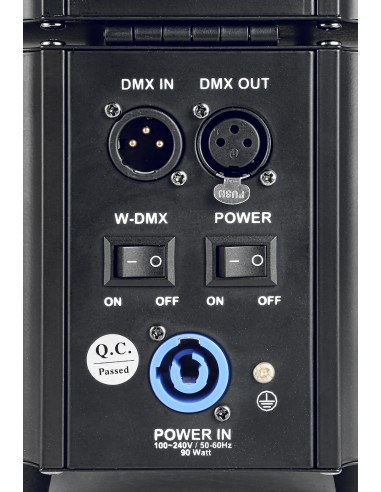 BBP60 CONJUNTO FOCOS, 6PCS EN FLIGHTCASE CON CARGADOR