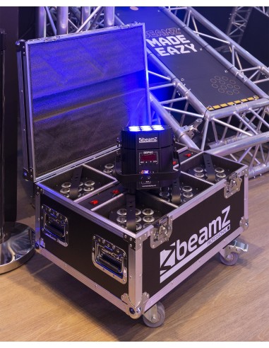 BBP60 CONJUNTO FOCOS, 6PCS EN FLIGHTCASE CON CARGADOR