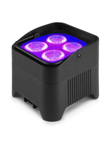 BBP94W FOCO PAR CON BATERIA 4X 12W WDMX
