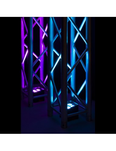 BBP94W FOCO PAR CON BATERIA 4X 12W WDMX