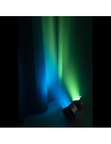 BBP94W FOCO PAR CON BATERIA 4X 12W WDMX