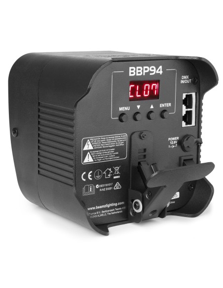 BBP94 FOCO PAR CON BATERIA 4X 10W