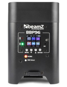 BBP96 FOCO PAR CON BATERIA 6X 12W 2