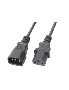 CX18-1 IEC CABLE DE EXTENSION MACHO - HEMBRA 1,0 METRO