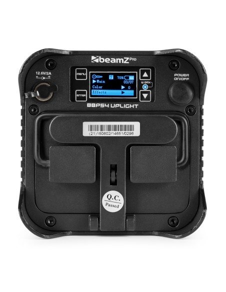 BBP54 FOCO PAR CON BATERÍA 4X 12W OUTDOOR