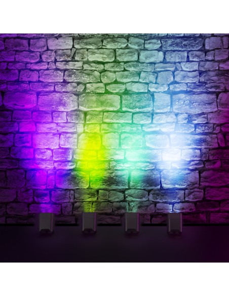 BBP54 FOCO PAR CON BATERÍA 4X 12W OUTDOOR