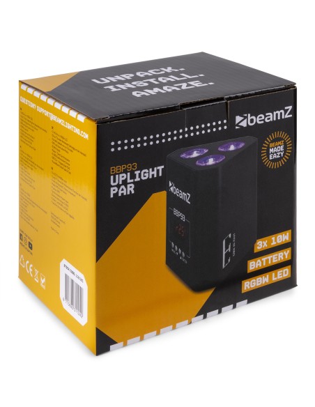 BBP93 FOCO PAR BATERÍA 3X 10W