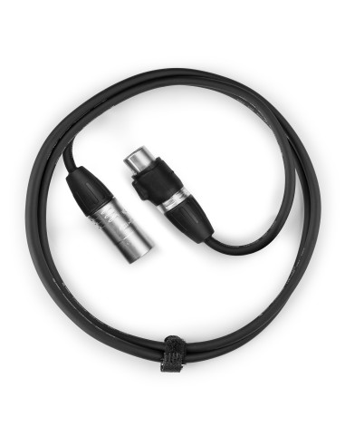 CX104-1 DMX IP65 XLR 3-PIN MACHO-XLR HEMBRA 1,5M