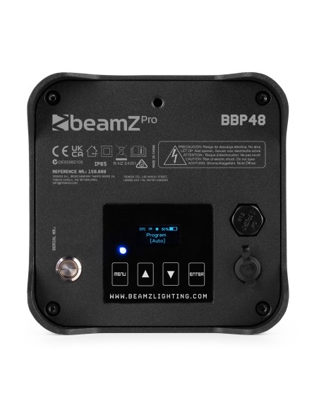 BBP48 FOCO PAR CON BATERÍA 9X 12W IP65