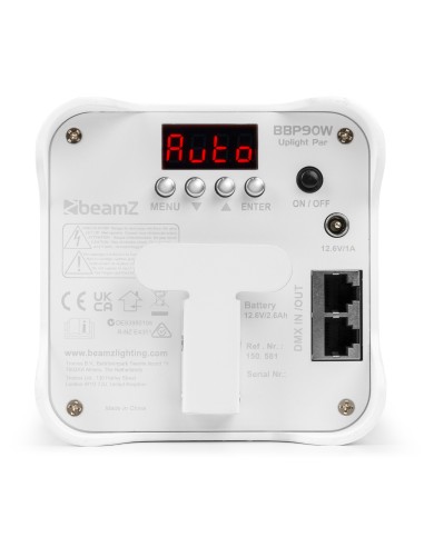 BBP90W FOCO UPLIGHT A BATERÍA 4X 4W BLANCO