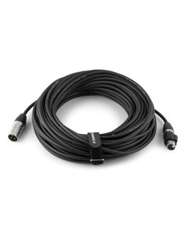 CX104-20 DMX IP65 XLR 3-PIN MACHO-XLR HEMBRA 20M