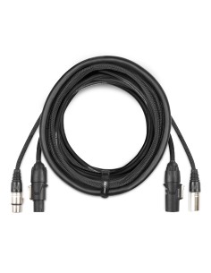CX07-10 COMBI CABLE POWERCONNECTOR TR - XLR M / POWERCONNECTOR TR - XLR F 10M