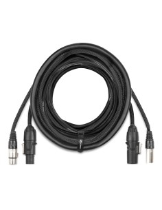 CX13-15 COMBI CABLE POWERCONNECTOR TR - XLR M / POWERCONNECTOR TR - XLR F 15M