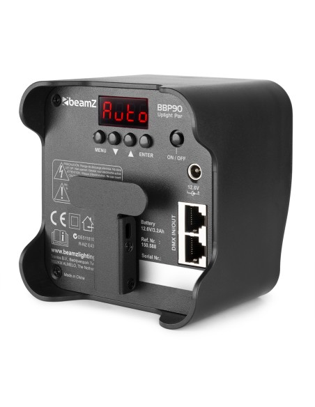 BBP90 FOCO UPLIGHT A BATERÍA 4X 4W