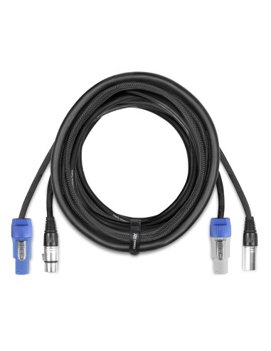 CX11-10 COMBI CABLE ALIMENTACION B - XLR M/ ALIMENTACION A - XLR F 10M