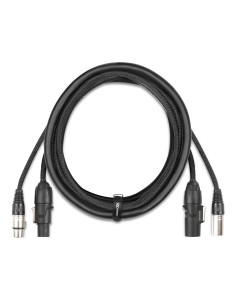 CX07-2 COMBI CABLE POWERCONNECTOR TR - XLR M / POWERCONNECTOR TR - XLR F 2M