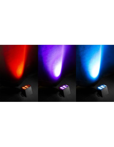 BBP44 FOCO MINI UPLIGHT A BATERÍA 4X 4W OUTDOOR