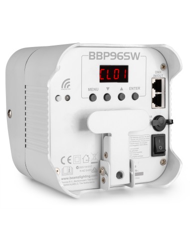 BBP96SW FOCO PAR CON BATERIA 6X 12W WDMX