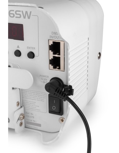 BBP96SW FOCO PAR CON BATERIA 6X 12W WDMX