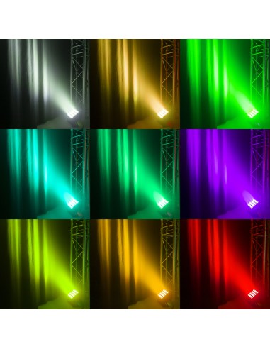 STARCOLOR135 BAÑO DE COLOR 16X 8W RGBA EXTERIOR