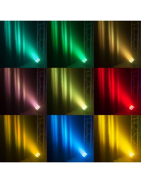 STARCOLOR75 BAÑO DE COLOR 9X 8W RGBA EXTERIOR