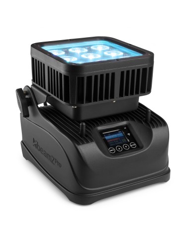 STARCOLOR72B PROYECTOR 9X 8W RGBW EXTERIOR CON BATERÍA