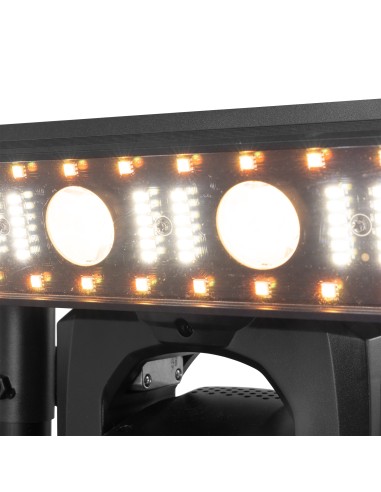 SHOWBAR GO EDGE CON 4 CABEZAS MÓVILES Y BARRA LED/ESTROBOSCÓPICA