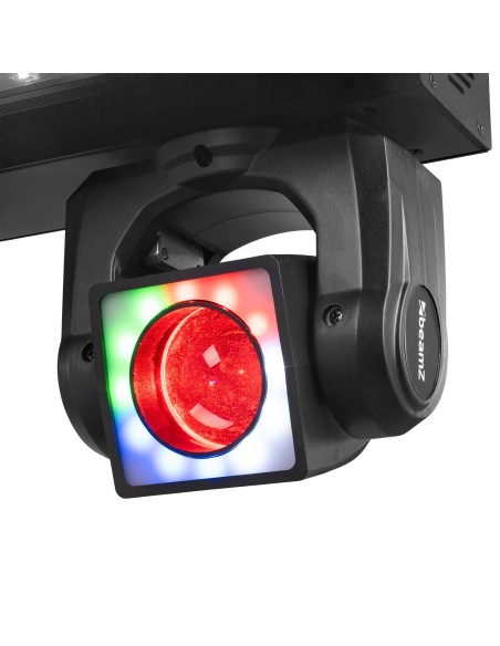 SHOWBAR GO EDGE CON 4 CABEZAS MÓVILES Y BARRA LED/ESTROBOSCÓPICA