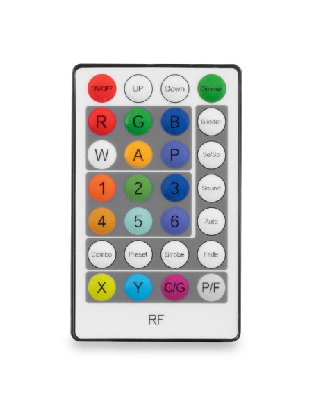 SHOWBAR GO EDGE CON 4 CABEZAS MÓVILES Y BARRA LED/ESTROBOSCÓPICA