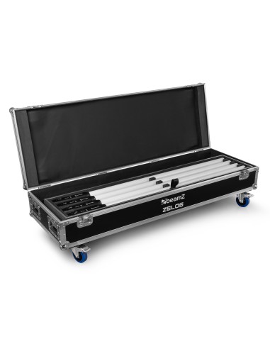 SET DE TUBOS LED ZELOS RGBW PARA INTERIOR Y EXTERIOR, 8 UNIDADES