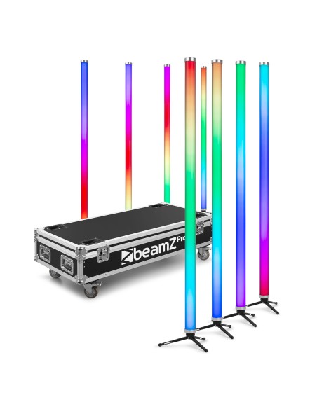 KRATOS CONJUNTO TUBOS LED RGBW INT/EXT, 8 UNIDADES