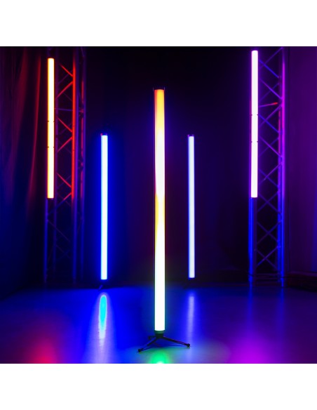 KRATOS CONJUNTO TUBOS LED RGBW INT/EXT, 8 UNIDADES