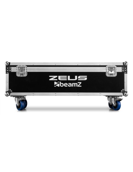 ZEUS JUEGO DE TUBOS DE BATERÍA RGBW JUEGO DE 8 EN FLIGHTCASE