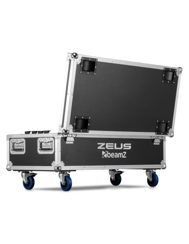 ZEUS JUEGO DE TUBOS DE BATERÍA RGBW JUEGO DE 8 EN FLIGHTCASE