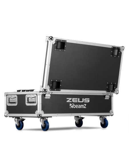 ZEUS JUEGO DE TUBOS DE BATERÍA RGBW JUEGO DE 8 EN FLIGHTCASE