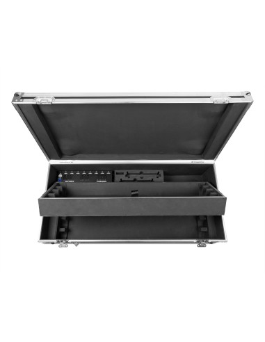 ZEUS JUEGO DE TUBOS DE BATERÍA RGBW JUEGO DE 8 EN FLIGHTCASE