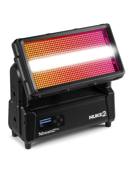 NUKE2 STROBO/BAÑO DE COLOR MOTORIZADO PARA EXTERIOR