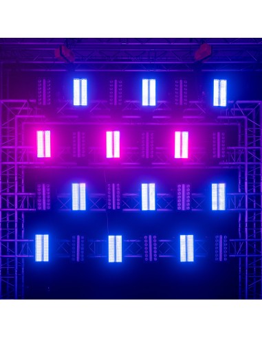 NUKE2 STROBO/BAÑO DE COLOR MOTORIZADO PARA EXTERIOR