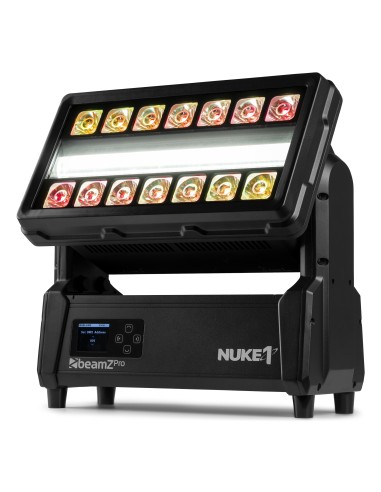 NUKE1 STROBO/BAÑO COLOR MOTORIZADO PARA EXTERIOR