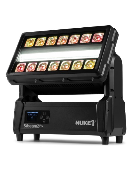 NUKE1 STROBO/BAÑO COLOR MOTORIZADO PARA EXTERIOR