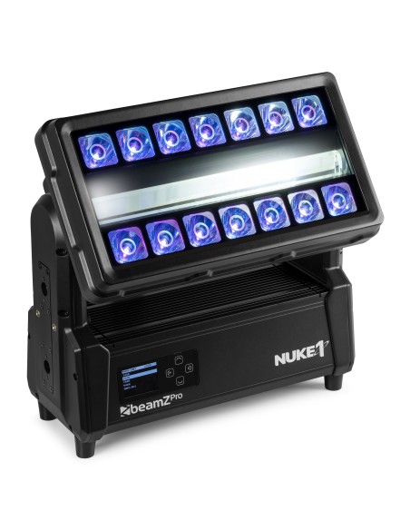 NUKE1 STROBO/BAÑO COLOR MOTORIZADO PARA EXTERIOR