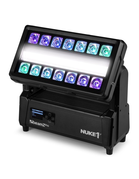 NUKE1 STROBO/BAÑO COLOR MOTORIZADO PARA EXTERIOR