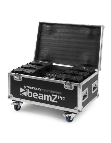 FL200 FLIGHTCASE PARA 6PCS STAR-COLOR 200 Y 205 PROYECTORES WASH