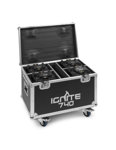 FC740I4 FLIGHTCASE PARA 4X IGNITE740
