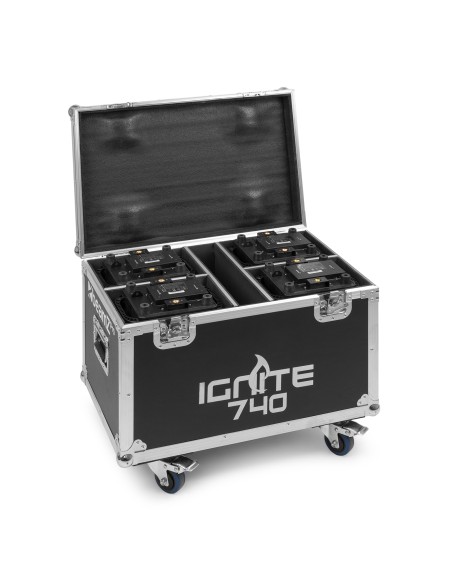 FC740I4 FLIGHTCASE PARA 4X IGNITE740