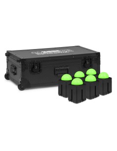 FCC30 FLIGHTCASE PARA 6 PCS KUBE20 2